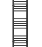 Полотенцесушитель водяной Deffi Lima П15 300х1000 боковое левое подключение черный A.LI.100.30.15.B.B