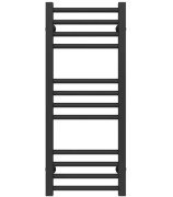 Сушка для рушників водяна Deffi Lima П12 300х800 бічне праве підключення чорний A.LI.80.30.12.B.C