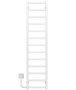 Электрический полотенцесушитель Deffi Forest П13 400х1400 левое подключение WD04 белый A.FR.140.40.13.E.W.L.4