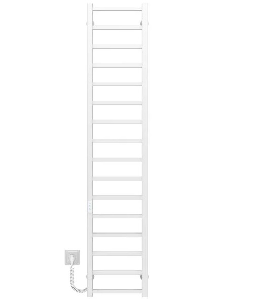 Электрический полотенцесушитель Deffi Forest П16 400х1600 левое подключение WD04 белый A.FR.160.40.16.E.W.L.4