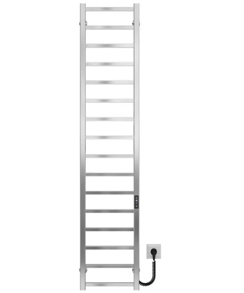 Електрична сушарка для рушників Deffi Forest П16 400х1600 праве підключення JD04 хром A.FR.160.40.16.E.C.R.2