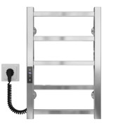 Электрический полотенцесушитель Deffi Forest П5 400х500 левое подключение JD04 хром A.FR.50.40.5.E.C.L.2