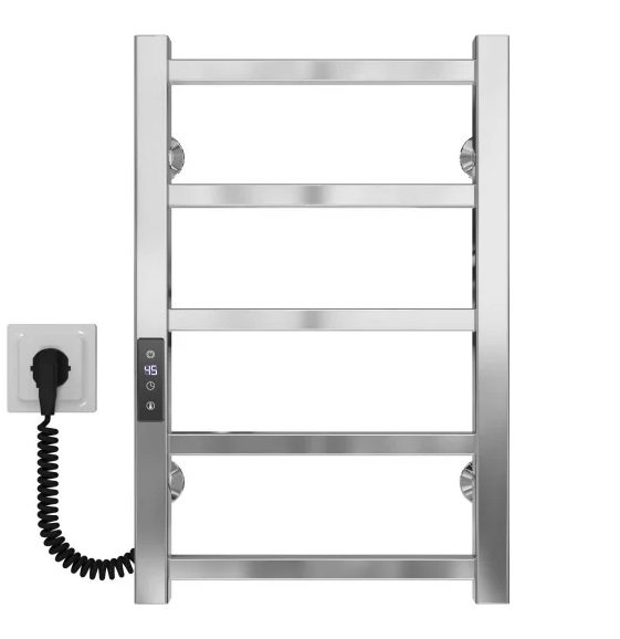 Електрична сушарка для рушників Deffi Forest П5 400х500 ліве підключення JD04 хром A.FR.50.40.5.E.C.L.2