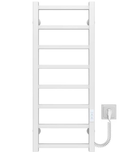Электрический полотенцесушитель Deffi Forest П8 400х800 правое подключение WD04 белый A.FR.80.40.8.E.W.R.4