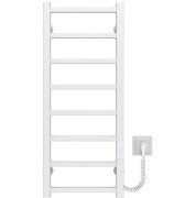 Электрический полотенцесушитель Deffi Forest П8 400х800 правое подключение WD04 белый A.FR.80.40.8.E.W.R.4