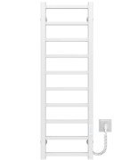 Электрический полотенцесушитель Deffi Forest П10 400х1000 правое подключение WD04 белый A.FR.100.40.10.E.W.R.4