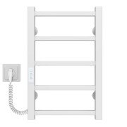 Электрический полотенцесушитель Deffi Forest П5 400х500 левое подключение WD04 белый A.FR.50.40.5.E.W.L.4