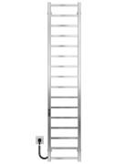 Електрична сушарка для рушників Deffi Forest П16 400х1600 ліве підключення JD04 хром A.FR.160.40.16.E.C.L.2