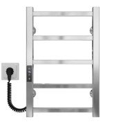 Электрический полотенцесушитель Deffi Forest П5 400х500 левое подключение JD04 хром A.FR.50.40.5.E.C.L.2