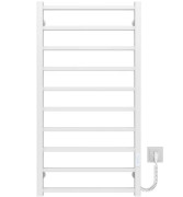 Электрический полотенцесушитель Deffi Forest П10 500х1000 правое подключение WD04 белый A.FR.100.50.10.E.W.R.4