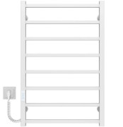 Электрический полотенцесушитель Deffi Forest П8 500х800 левое подключение WD04 белый A.FR.80.50.8.E.W.L.4