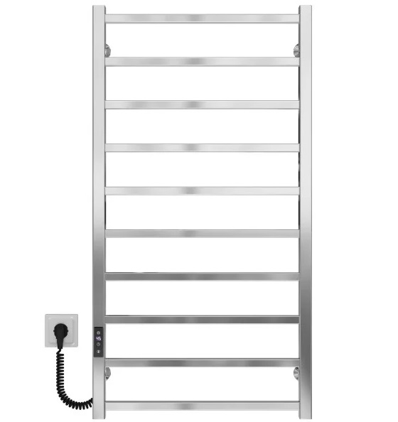 Електрична сушарка для рушників Deffi Forest П10 500х1000 ліве підключення JD04 хром A.FR.100.50.10.E.C.L.2