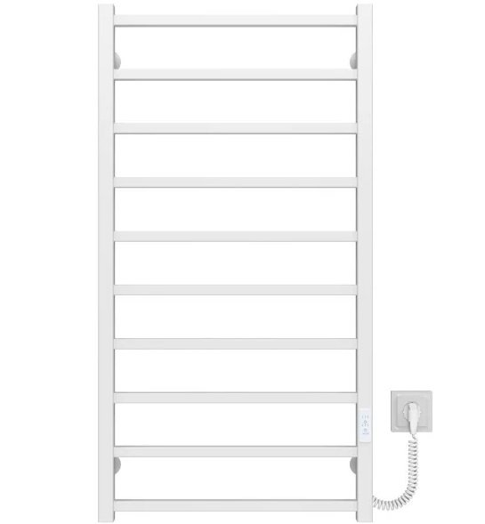 Электрический полотенцесушитель Deffi Forest П10 500х1000 правое подключение WD04 белый A.FR.100.50.10.E.W.R.4