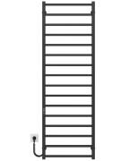 Електрична сушарка для рушників Deffi Forest П16 500х1600 ліве з'єднання JD04 чорний A.FR.160.50.16.E.B.L.2