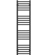Полотенцесушитель водяной Deffi Lima П20 300х1300 нижнее подключение черный A.LI.130.30.20.B.A