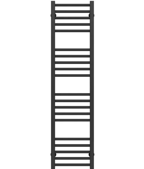 Сушка для рушників водяна Deffi Lima П20 300х1300 нижнє підключення чорний A.LI.130.30.20.B.A