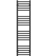 Сушка для рушників водяна Deffi Lima П20 300х1300 нижнє підключення чорний A.LI.130.30.20.B.A