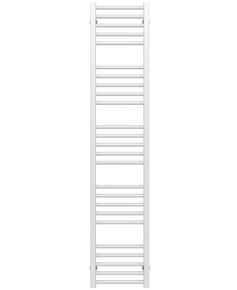 Полотенцесушитель водяной Deffi Lima П25 400х1600 боковое левое подключение белый A.LI.160.40.25.W.B