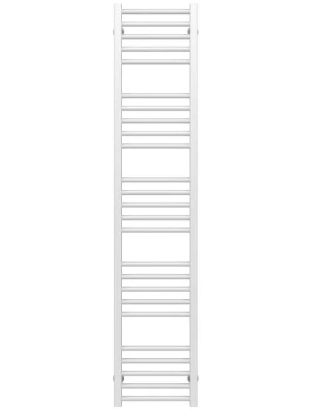 Полотенцесушитель водяной Deffi Lima П25 400х1600 нижнее подключение белый A.LI.160.40.25.W.A