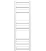 Полотенцесушитель водяной Deffi Lima П15 400х1000 боковое левое подключение белый A.LI.100.40.15.W.B