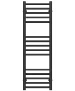 Сушка для рушників водяна Deffi Lima П15 400х1000 нижнє підключення чорний A.LI.100.40.15.B.A