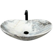 Раковина для ванной VBI TURIN 60,5x35,5 см керамика гранит матовый VBI-011503