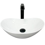 Раковина для ванной VBI TURIN S 43x28 см керамика белый VBI-011501