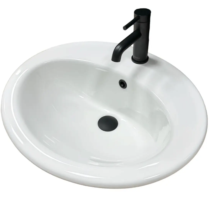 Раковина для ванной VBI SALERNO 56x47,5 см керамика белый VBI-018000