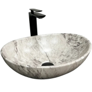 Раковина для ванной VBI PARMA 41,5x33,5 см керамика камень матовый VBI-011005