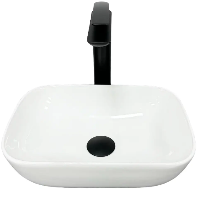 Раковина для ванної кімнати VBI RAVENNA S 36x25 см кераміка білий VBI-011201