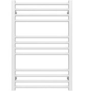 Полотенцесушитель водяной Deffi Lima П12 500х800 нижнее подключение белый A.LI.80.50.12.W.A
