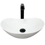 Раковина для ванной VBI TURIN S 43x28 см керамика белый VBI-011501