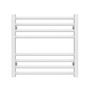 Полотенцесушитель водяной Deffi Lima П8 500х500 нижнее подключение белый A.LI.50.50.8.W.A