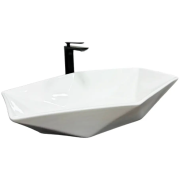 Раковина для ванної кімнати VBI VENEZIA S 57x37 см кераміка білий VBI-012401