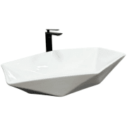 Раковина для ванної кімнати VBI VENEZIA 63,5x41,5 см кераміка білий VBI-012400