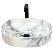 Раковина для ванной VBI VERONA 50 49,5x37,5 см керамика гранит матовый VBI-011304