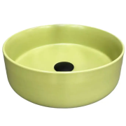 Раковина для ванной VBI PRATO 35,5x35,5 см керамика оливковый матовый VBI-011402