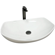 Раковина для ванної кімнати VBI OSTUNI 56,5x40,5 см кераміка білий VBI-012601