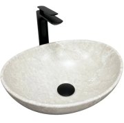 Раковина для ванной VBI PARMA 41,5x33,5 см керамика светлый камень матовый VBI-011006