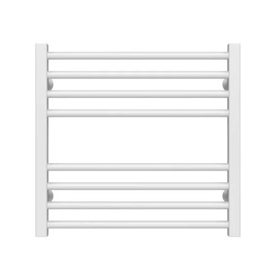 Сушка для рушників водяна Deffi Lima П8 500х500 бічне праве підключення білий A.LI.50.50.8.W.C