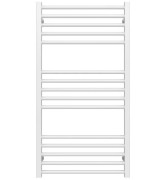 Полотенцесушитель водяной Deffi Lima П15 500х1000 боковое правое подключение белый A.LI.100.50.15.W.C