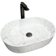 Раковина для ванной VBI VERONA 50 50x34 см керамика мармо глянцевый VBI-011313