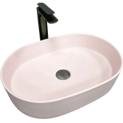 Раковина для ванної кімнати VBI VERONA 50 50x34 см кераміка рожевий матовий VBI-011316