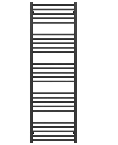 Полотенцесушитель водяной Deffi Lima П25 500х1600 боковое правое подключение черный A.LI.160.50.25.B.C