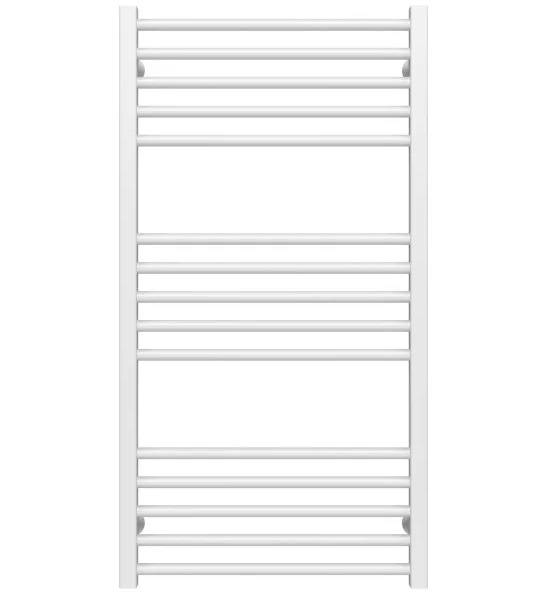 Полотенцесушитель водяной Deffi Lima П15 500х1000 нижнее подключение белый A.LI.100.50.15.W.A