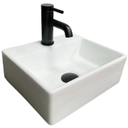 Раковина для ванної кімнати VBI KOMO 33,5x29,5 см кераміка білий VBI-015600