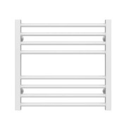 Полотенцесушитель водяной Deffi Lima П8 600х500 боковое правое подключение белый A.LI.50.60.8.W.C