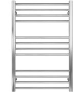 Полотенцесушитель водяной Deffi Lima П12 500х800 боковое правое подключение хром A.LI.80.50.12.C.C