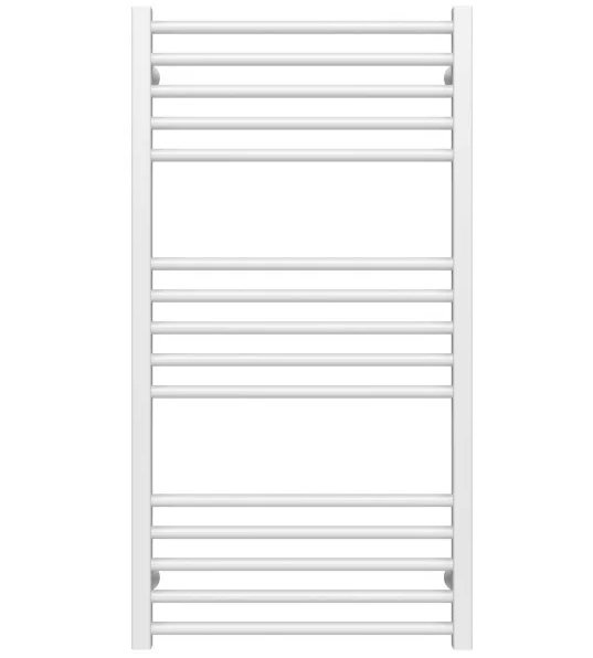 Полотенцесушитель водяной Deffi Lima П15 500х1000 боковое правое подключение белый A.LI.100.50.15.W.C