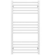 Полотенцесушитель водяной Deffi Lima П15 500х1000 боковое правое подключение белый A.LI.100.50.15.W.C